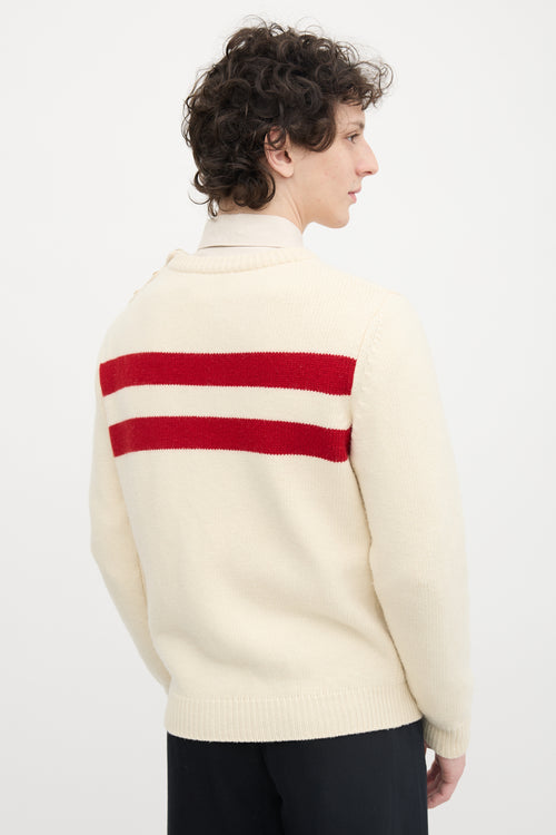 Bally Wool Stripe Sweater