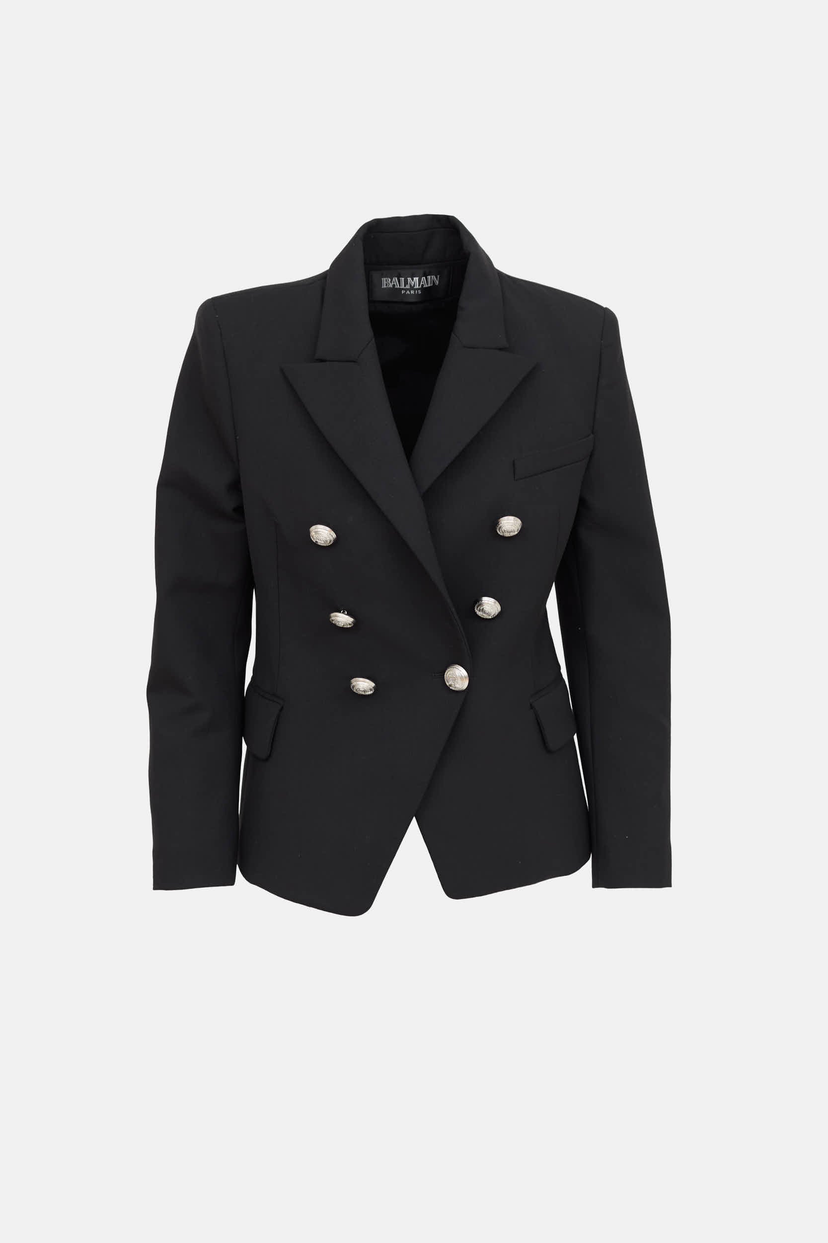 Wool Double Breasted Blazer
