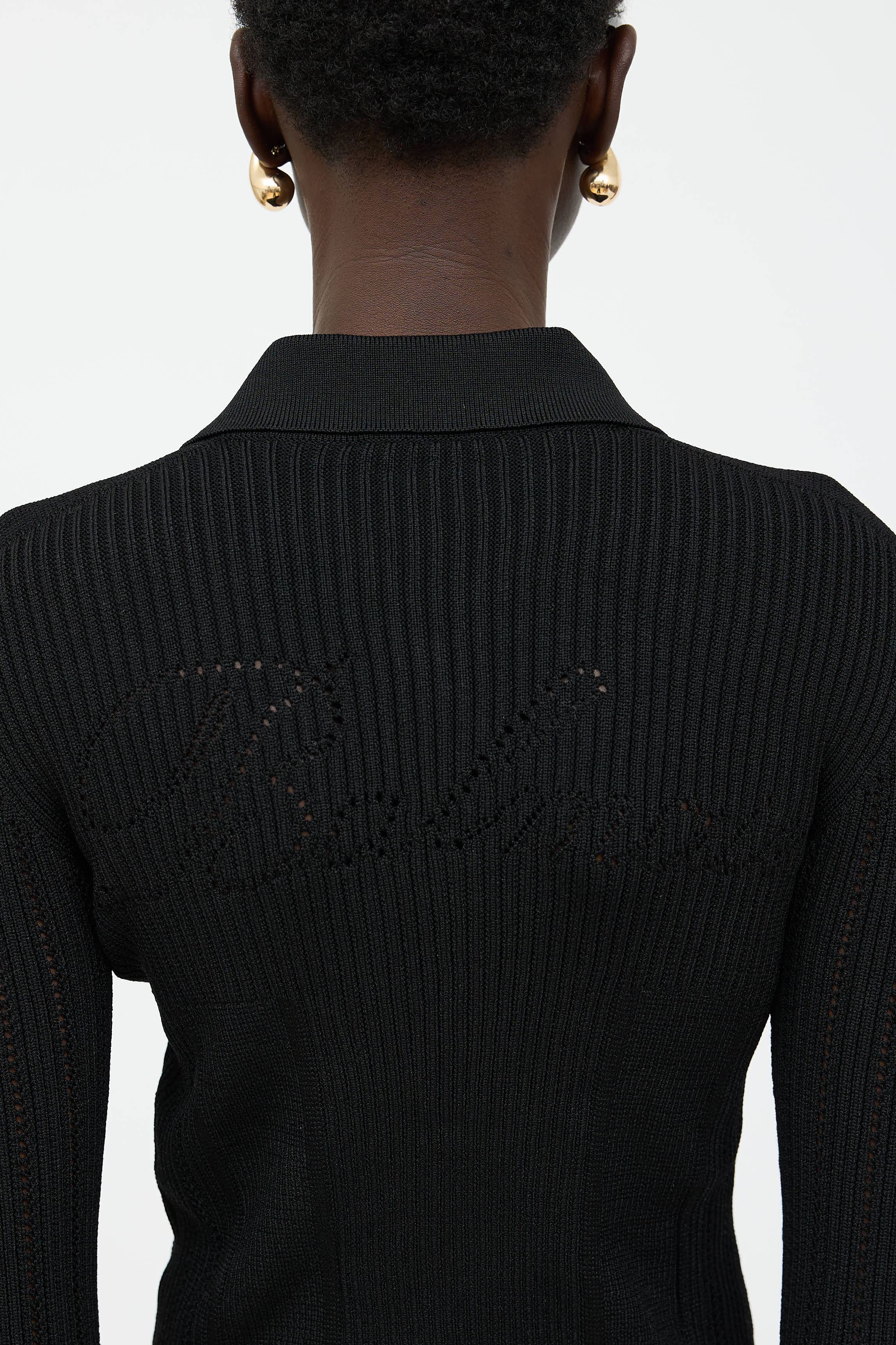 Balmain Knit Rib Cardigan