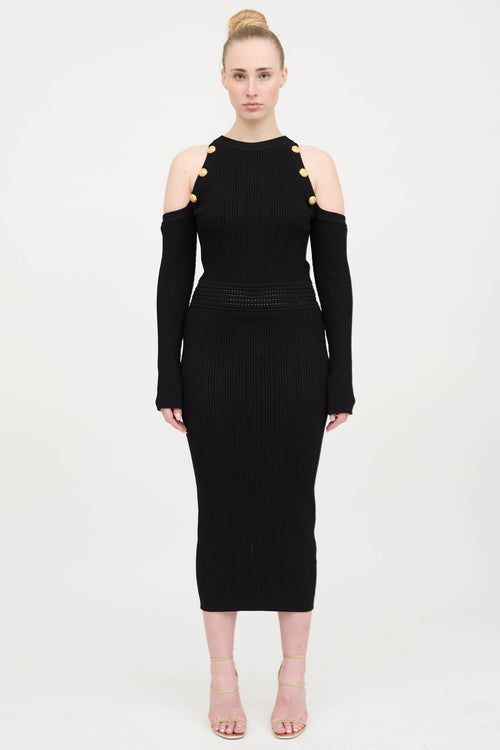 Knit Cut Out Dress