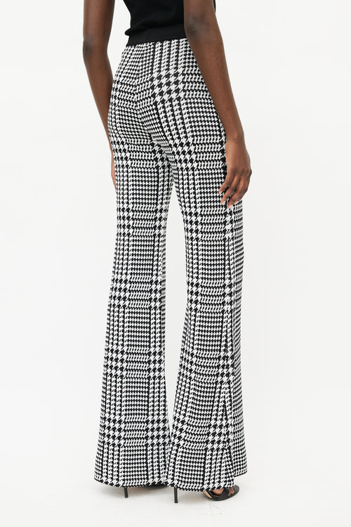 Balmain Black & White Houndstooth Knit Co-Ord Set