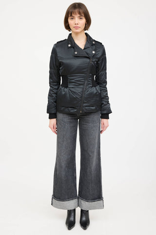 Balmain Cinched Down Asymmetrical Jacket