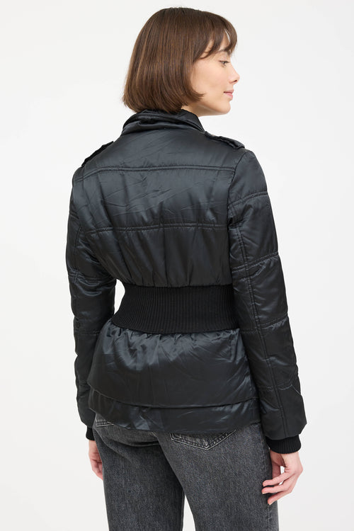 Balmain Cinched Down Asymmetrical Jacket