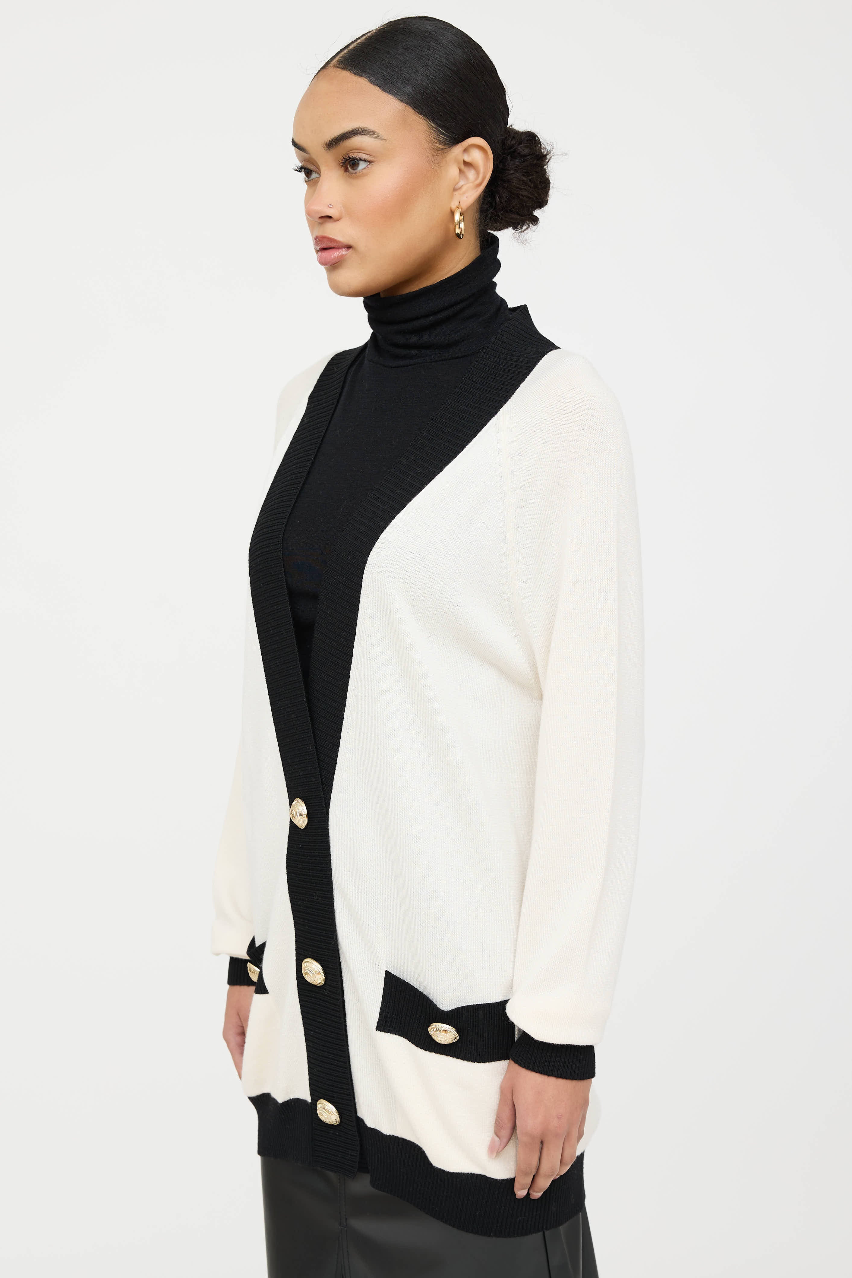 Balmain Knit Logo Cardigan