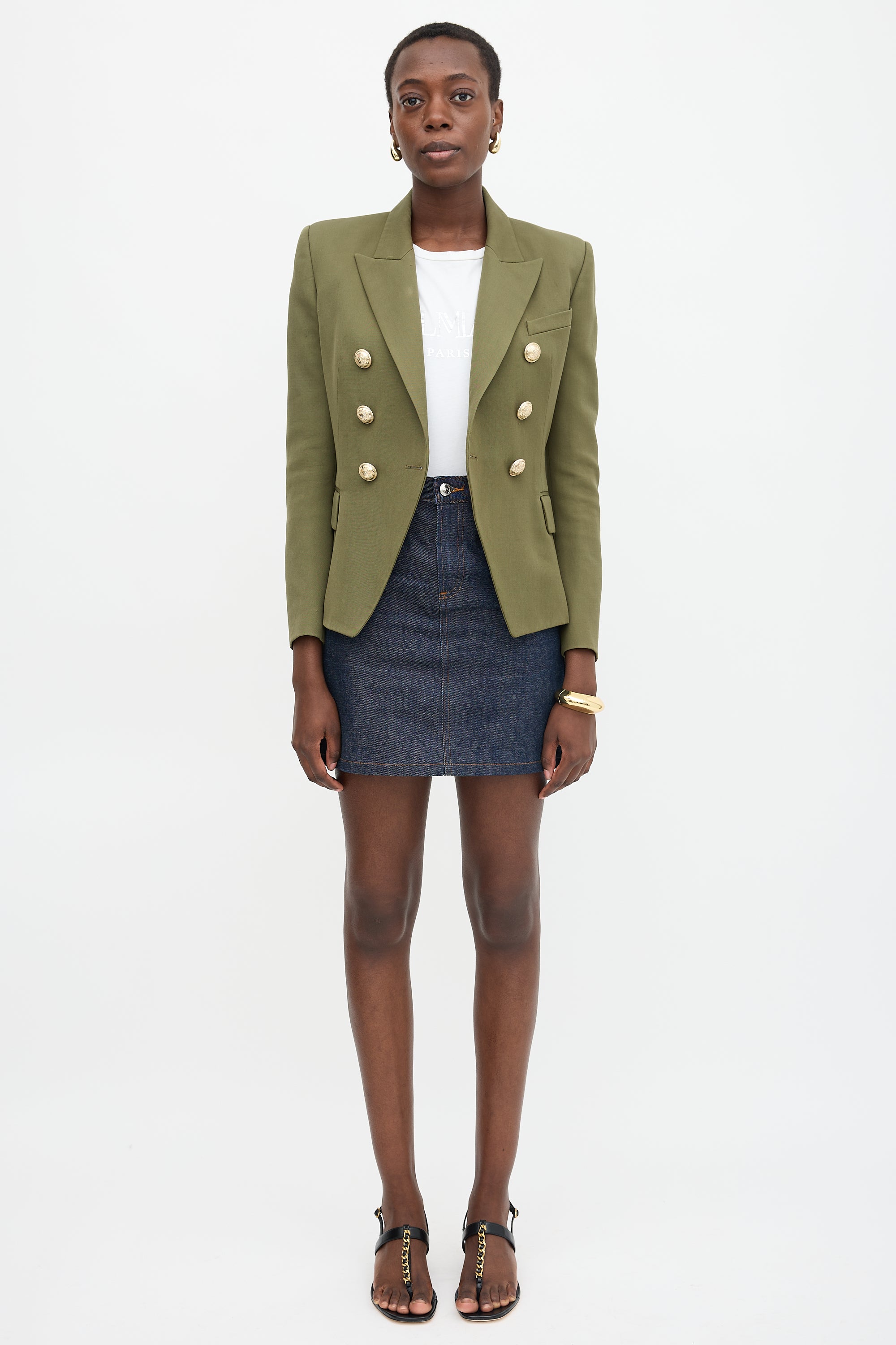 Balmain Double Breasted Blazer
