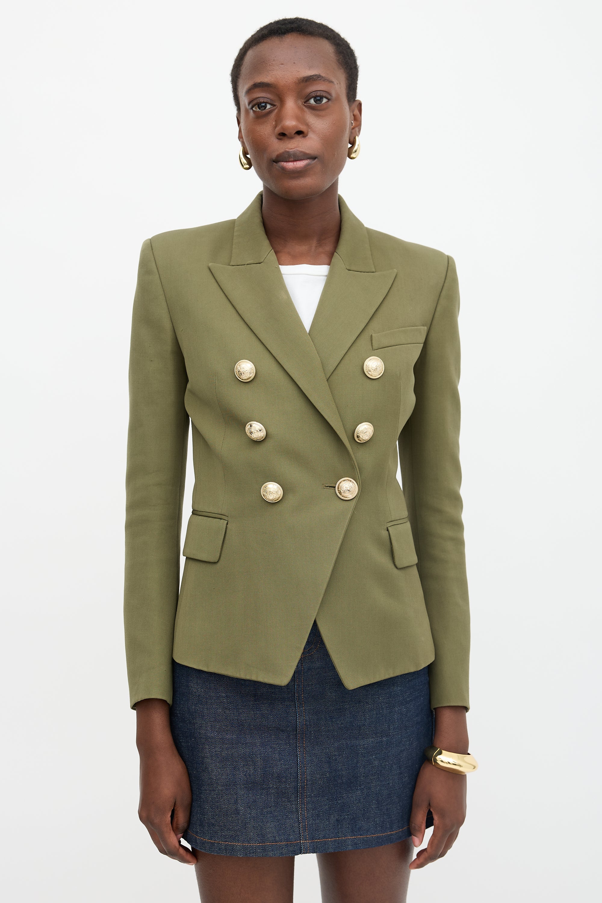 Balmain Double Breasted Blazer