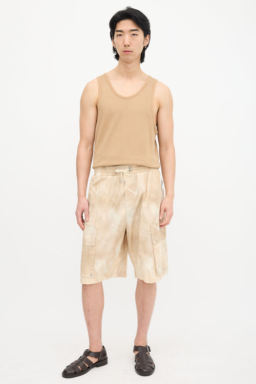 Faded Cargo Logo Shorts