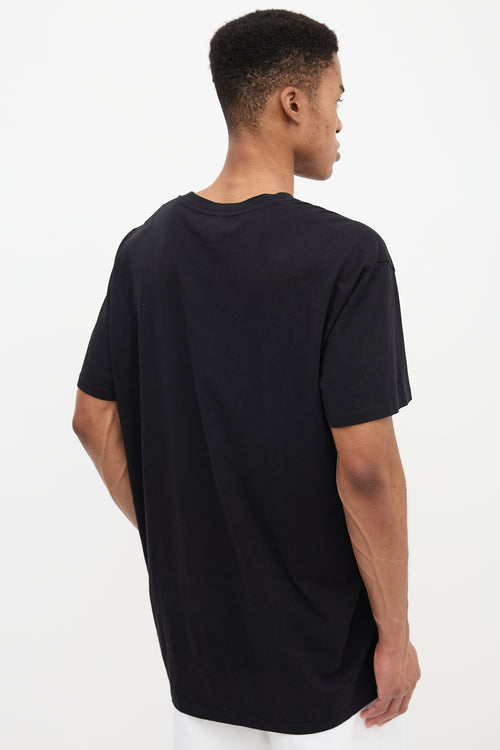 Balmain Frosted Velvet Logo T-Shirt