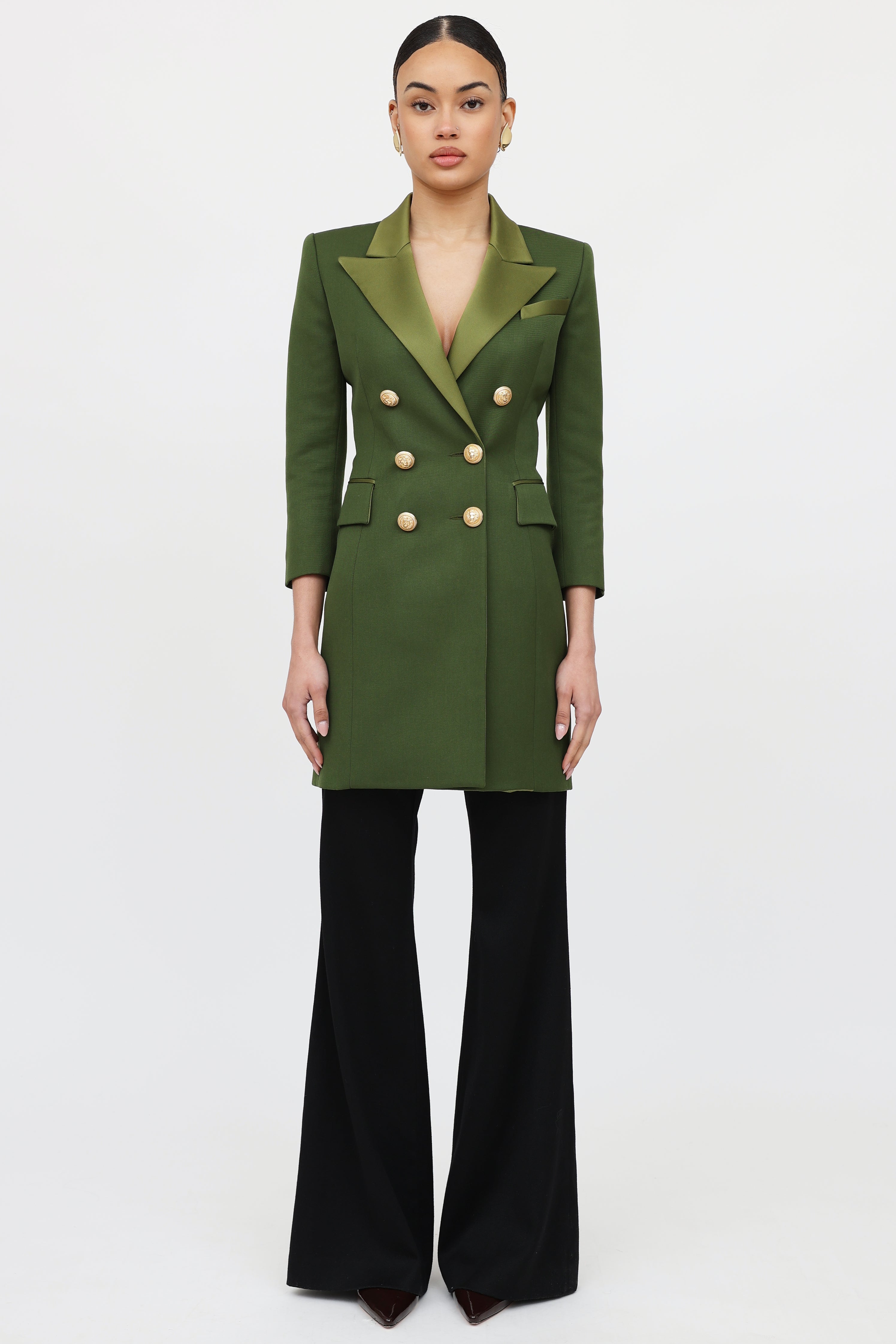 Balmain Double Breasted Coat