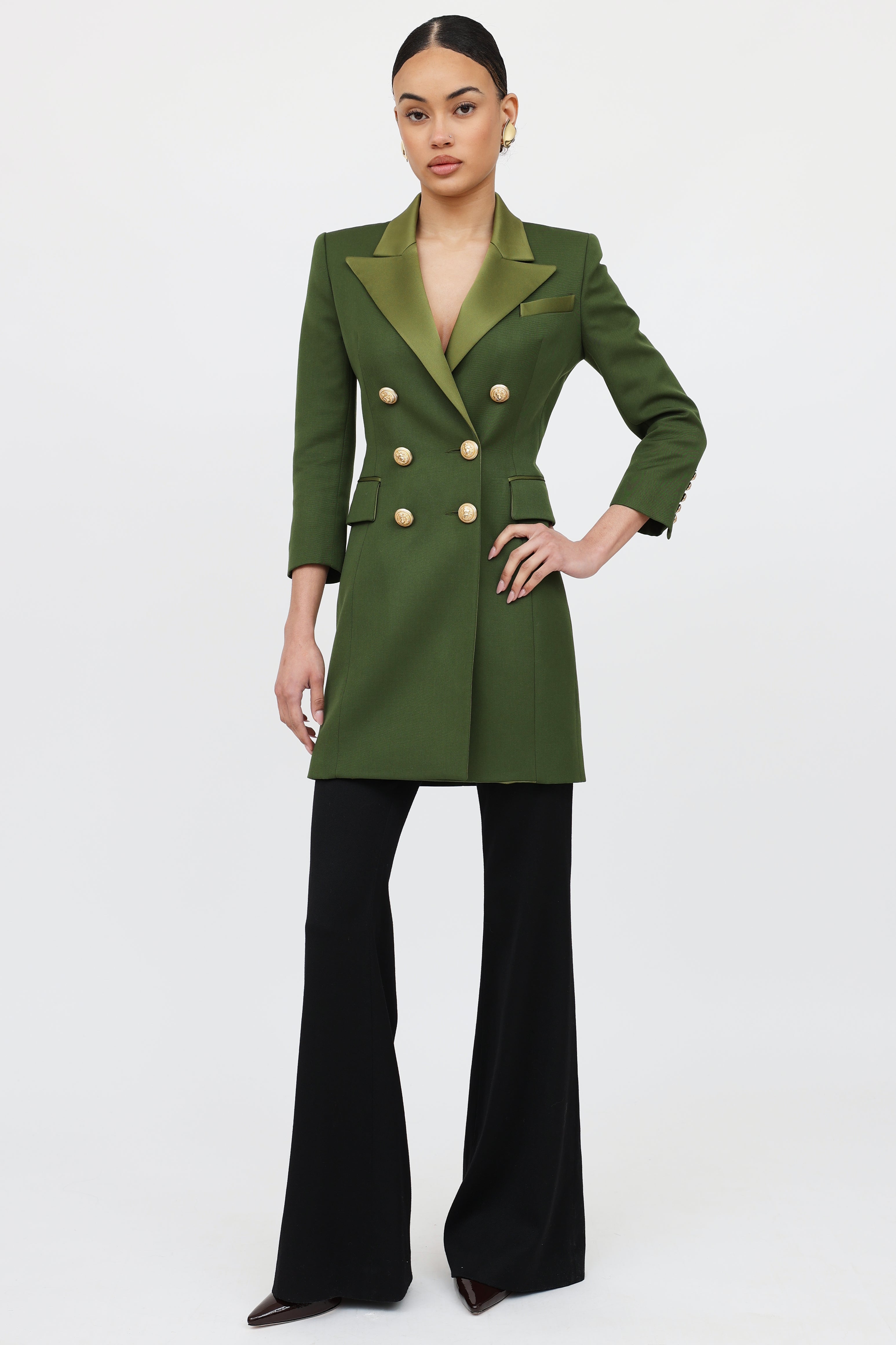 Balmain Double Breasted Coat