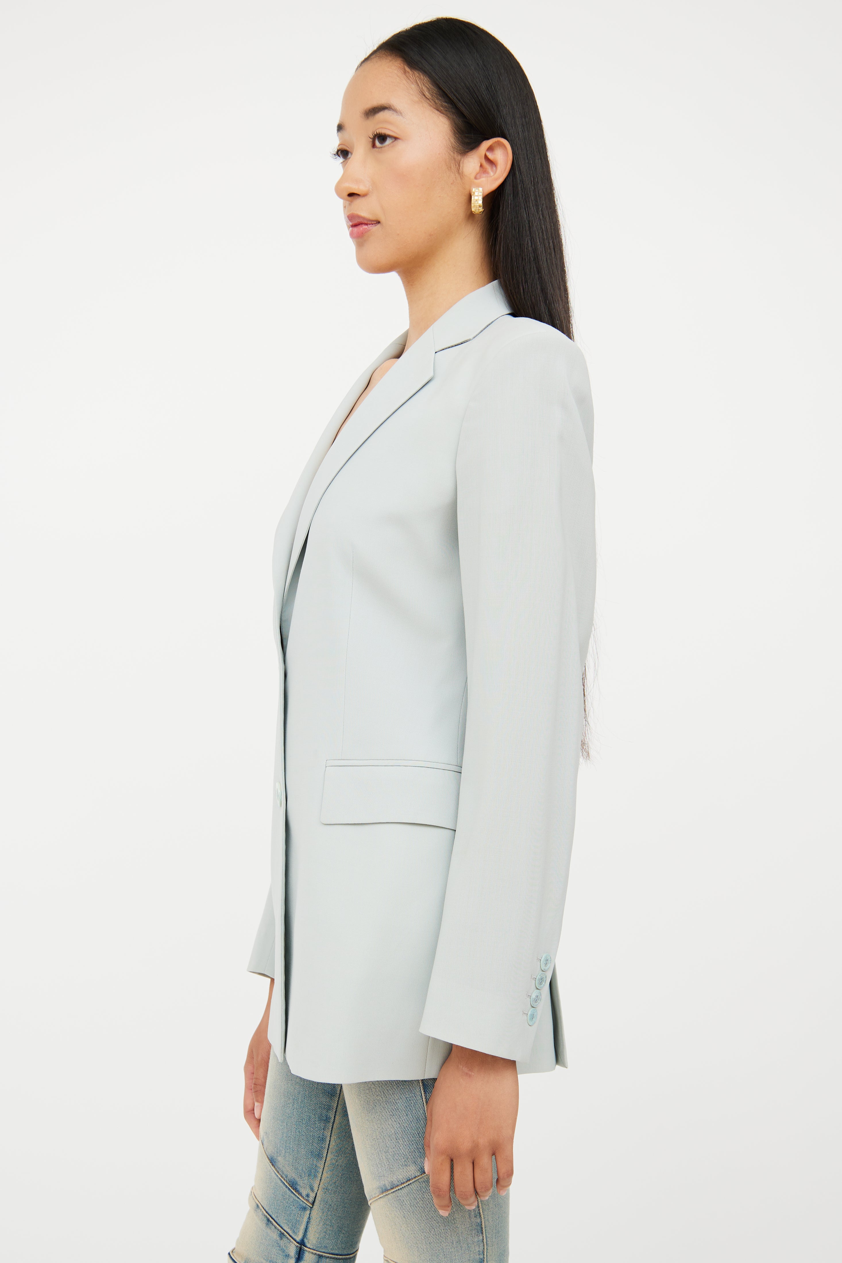 Light Wool Blazer