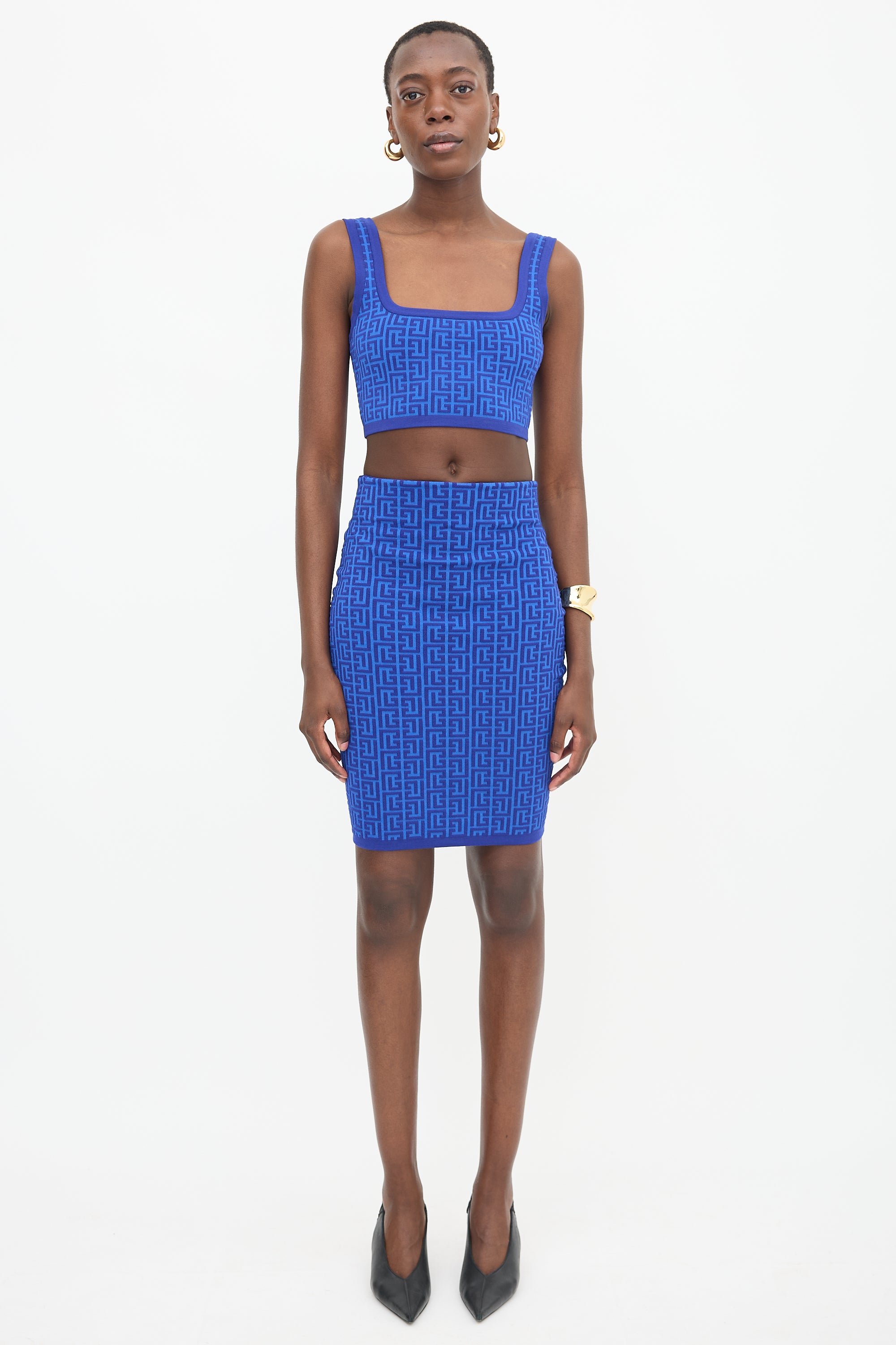 Balmain Jacquard Logo Co-Ord Set