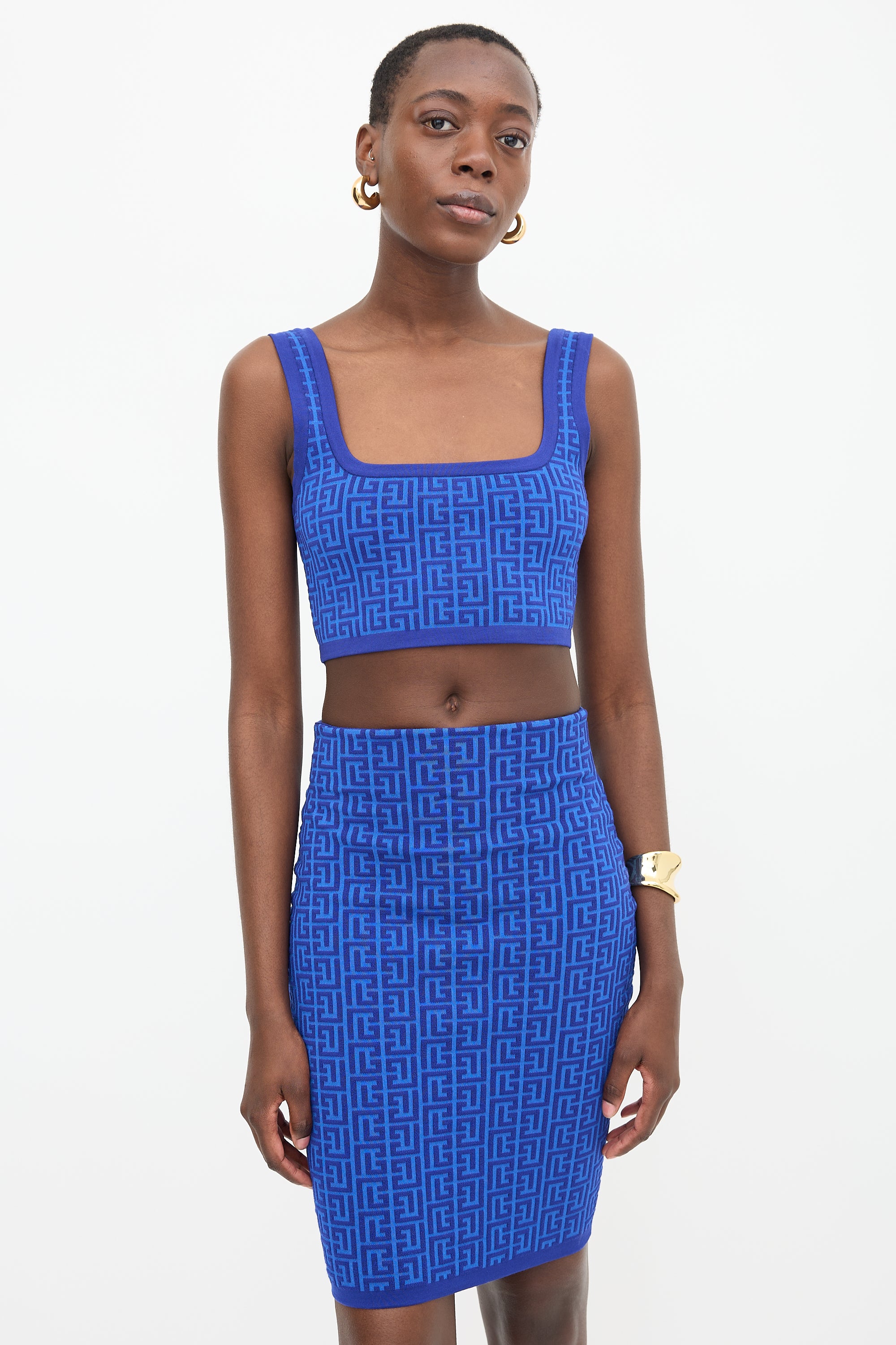 Balmain Jacquard Logo Co-Ord Set