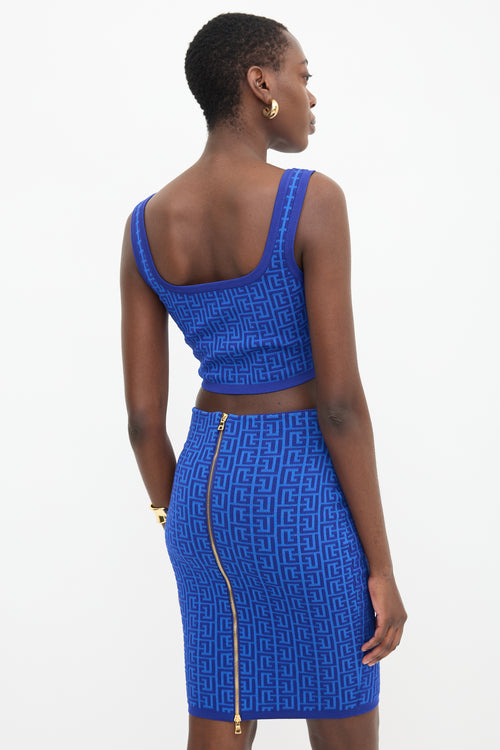 Balmain Jacquard Logo Co-Ord Set
