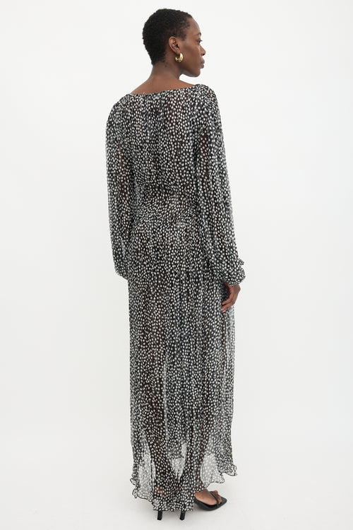 Stella McCartney Silk Polka Dot Dress