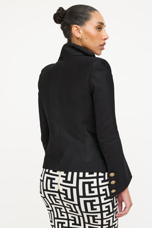 Balmain Woven Layered Blazer