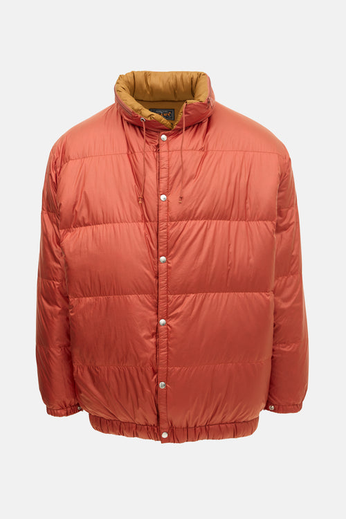 Beams Down & Nylon Reversible Puffer Jacket