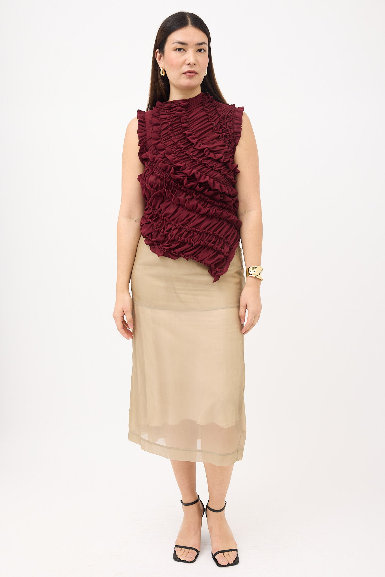 Beaufille Ruffled Vera Top