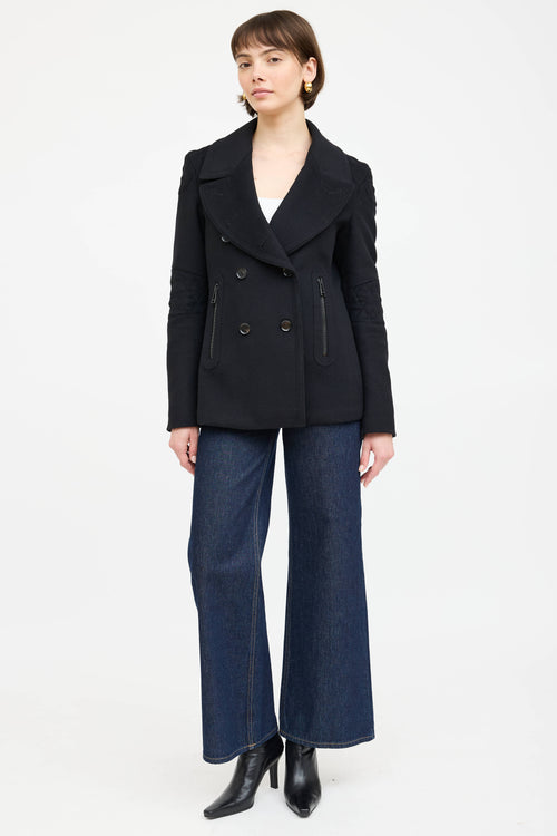 Belstaff Wool Double Breasted Coat