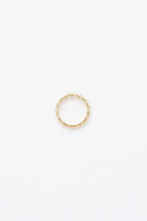Birks18K Yellow Gold Diamond Iconic Stack Splash Ring