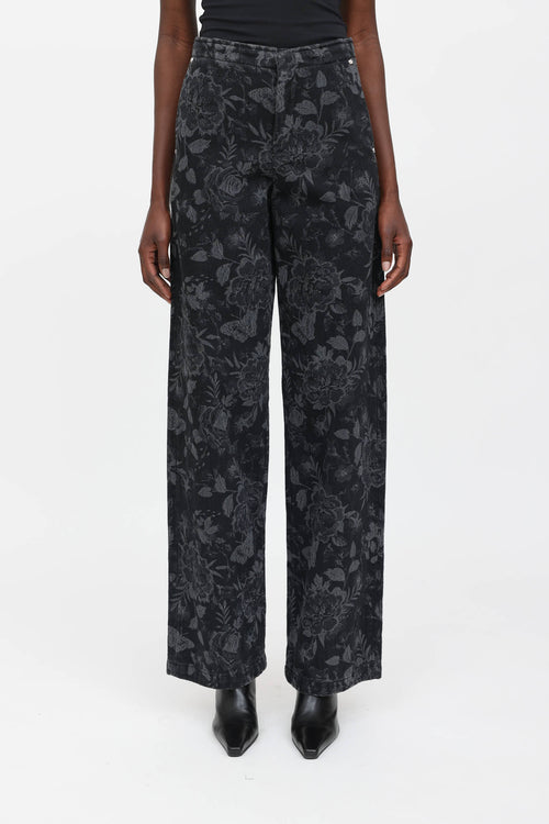 Floral Jeans