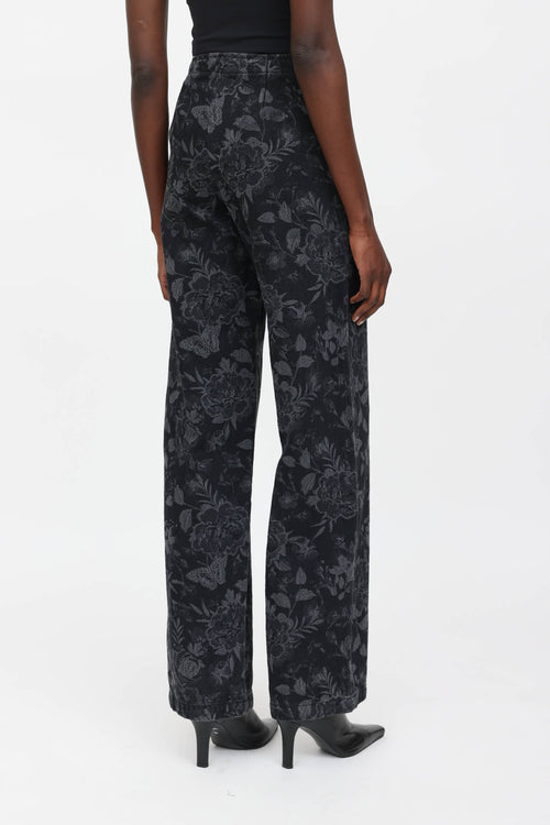 Floral Jeans