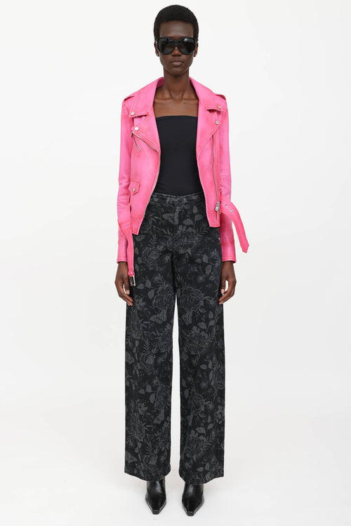 Floral Jeans