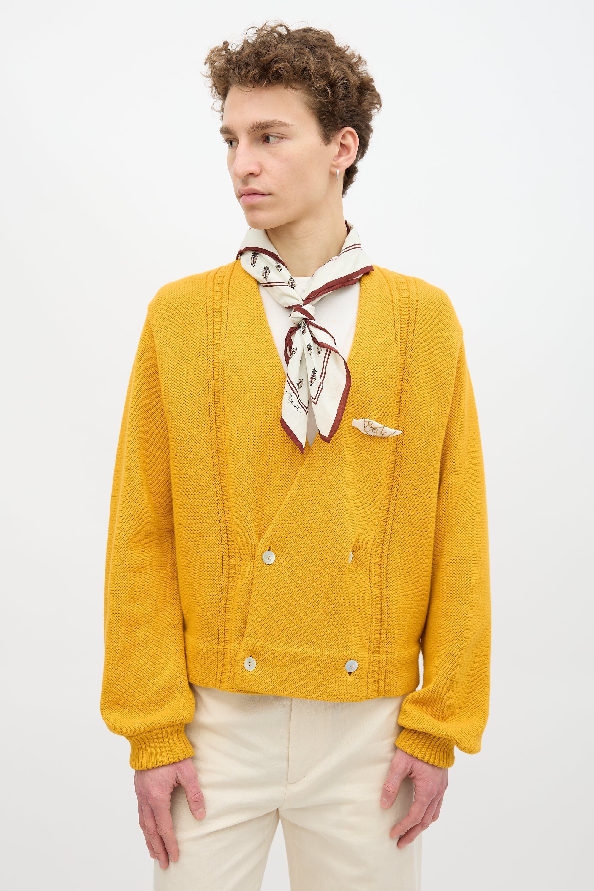 Bode Double Breasted Cardigan
