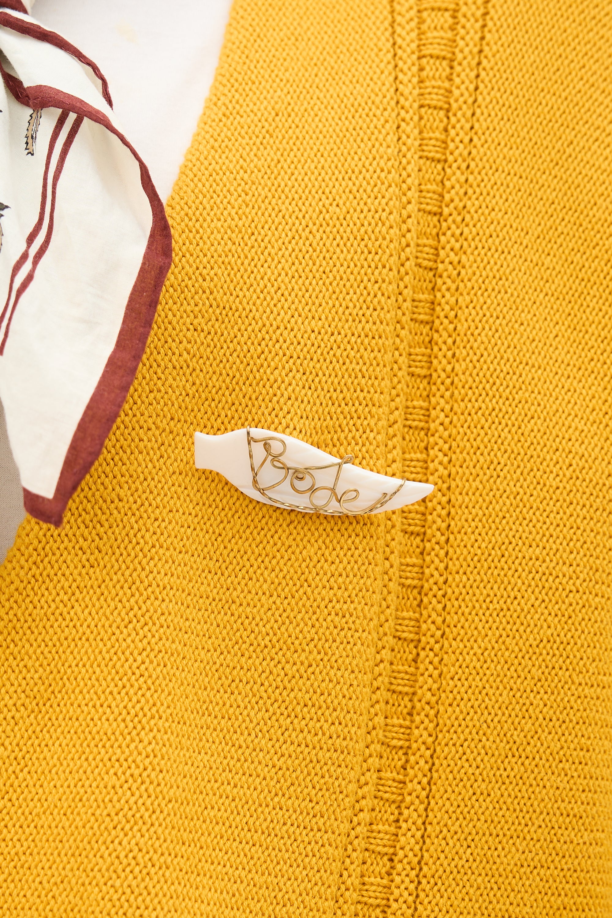 Bode Double Breasted Cardigan
