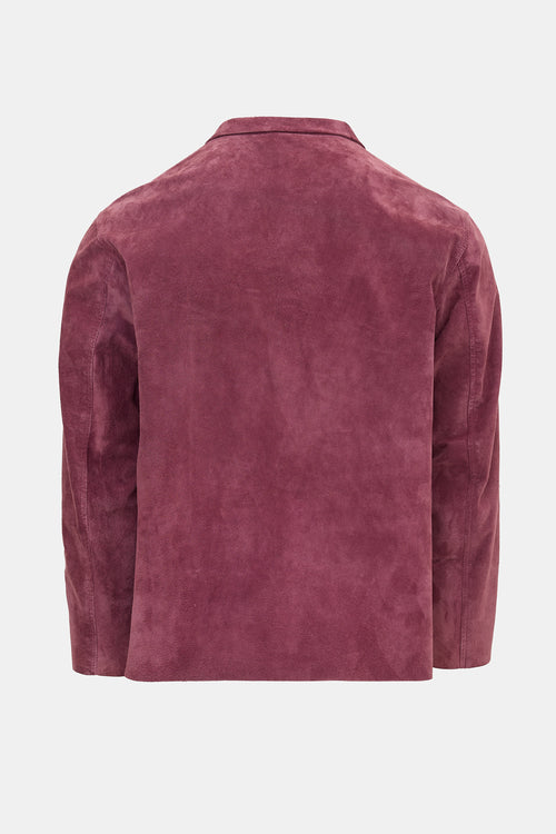 Bode Suede Patch Pocket Shirt