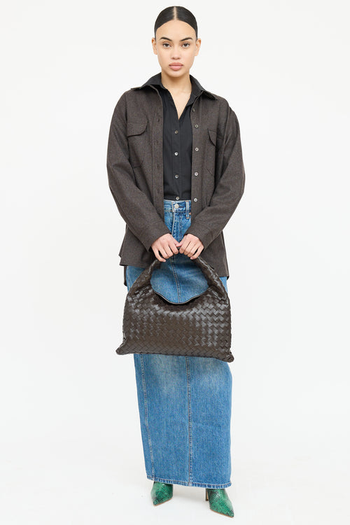  Bottega Veneta Fondant Hop Bag