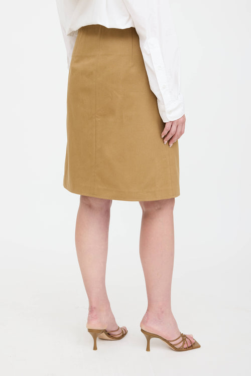 Bottega Veneta Cotton Asymmetrical Skirt