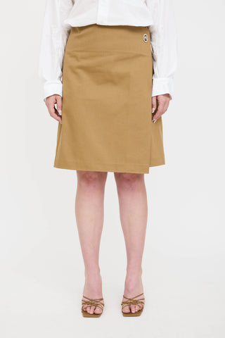 Bottega Veneta Cotton Asymmetrical Skirt