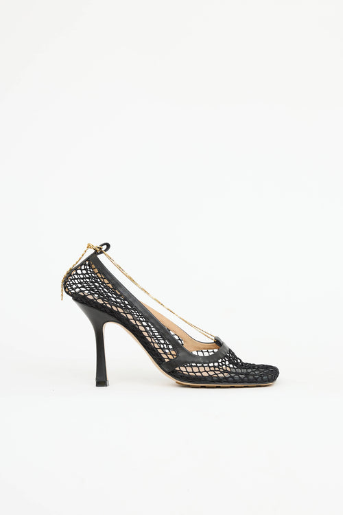Bottega Veneta Mesh Stretch Pump