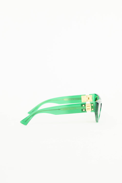 Bottega Veneta BV1142S Tapered Sunglasses