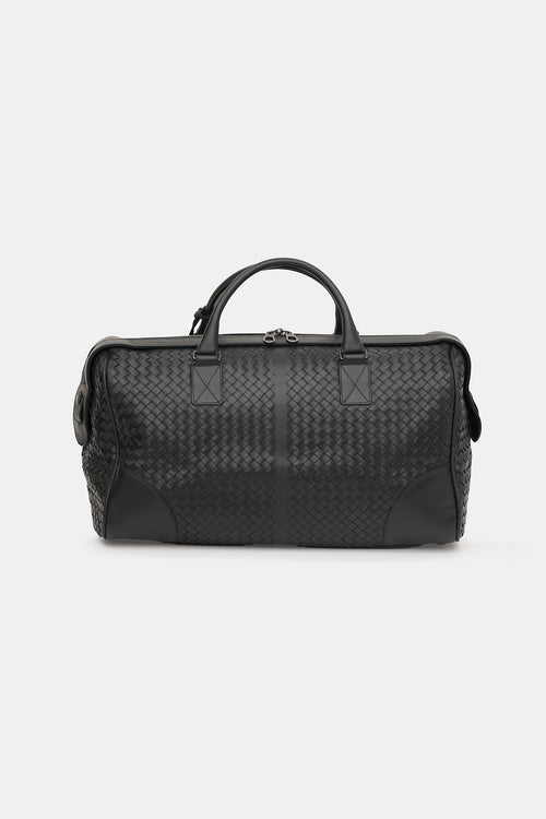 Bottega Veneta Intrecciato Leather Large Duffle Bag