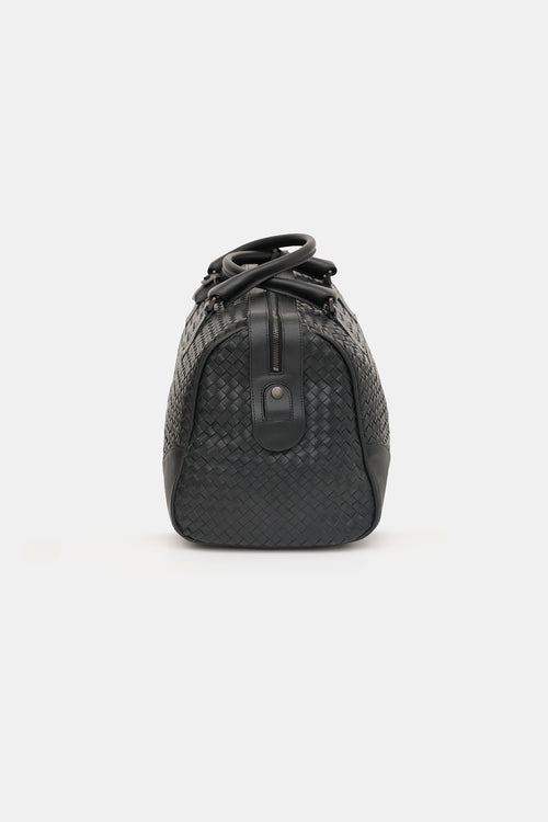 Bottega Veneta Intrecciato Leather Large Duffle Bag