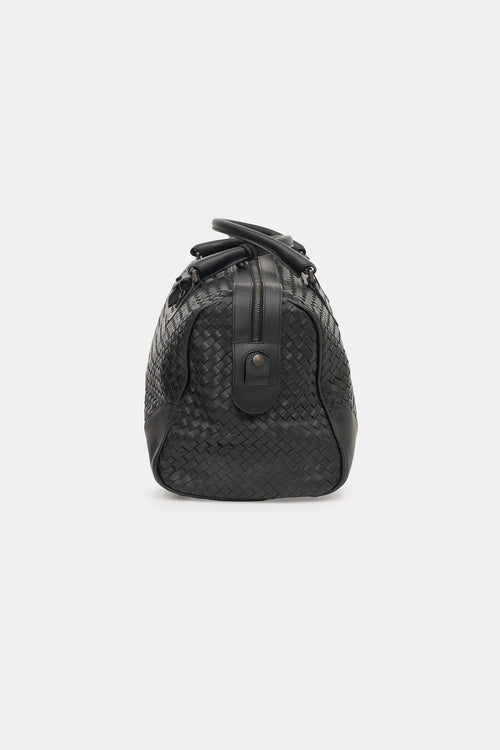 Bottega Veneta Intrecciato Leather Large Duffle Bag