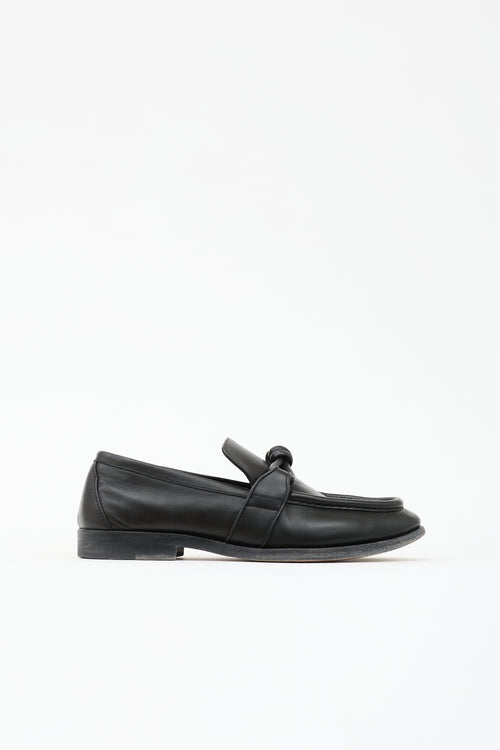 Bottega Veneta Leather Astaire Knotted Loafer