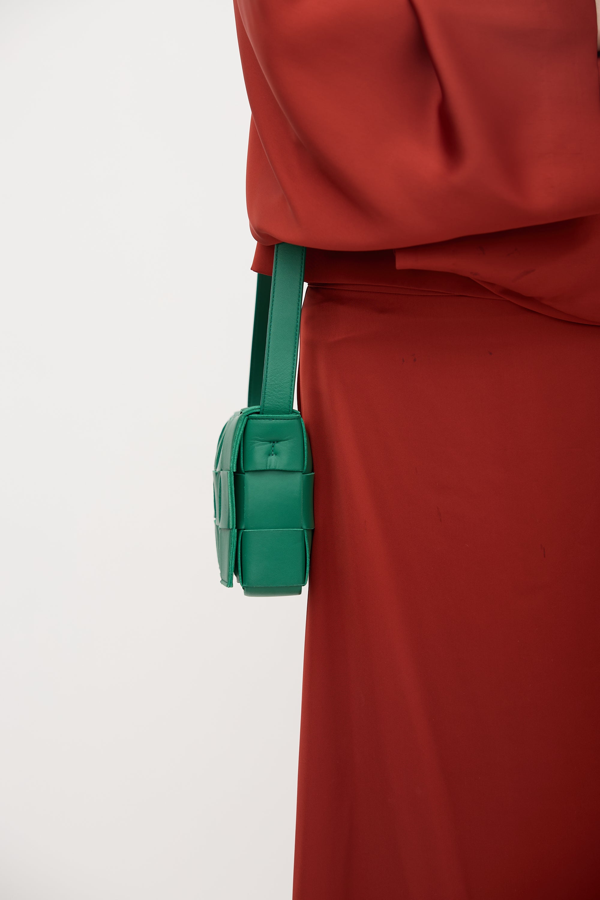 Bottega Veneta Leather Cassette Bag