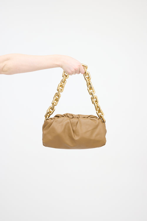 Bottega Veneta Leather Chain Pouch