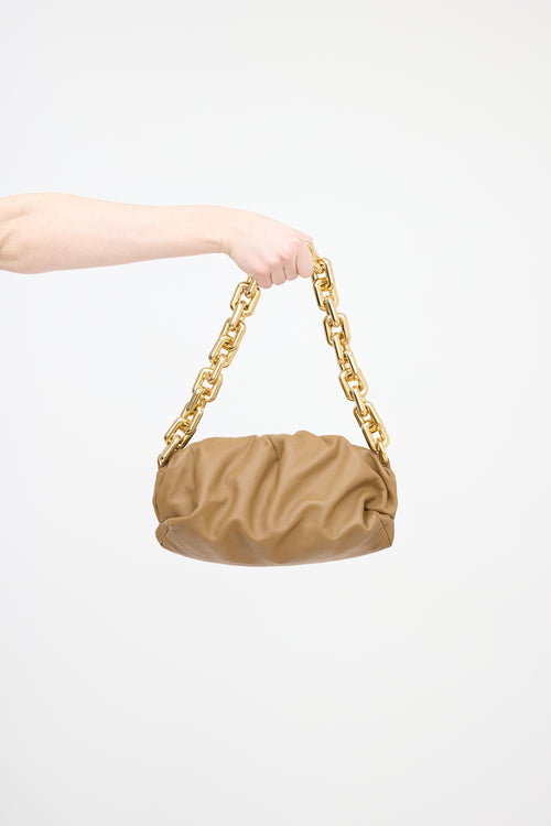 Bottega Veneta Leather Chain Pouch