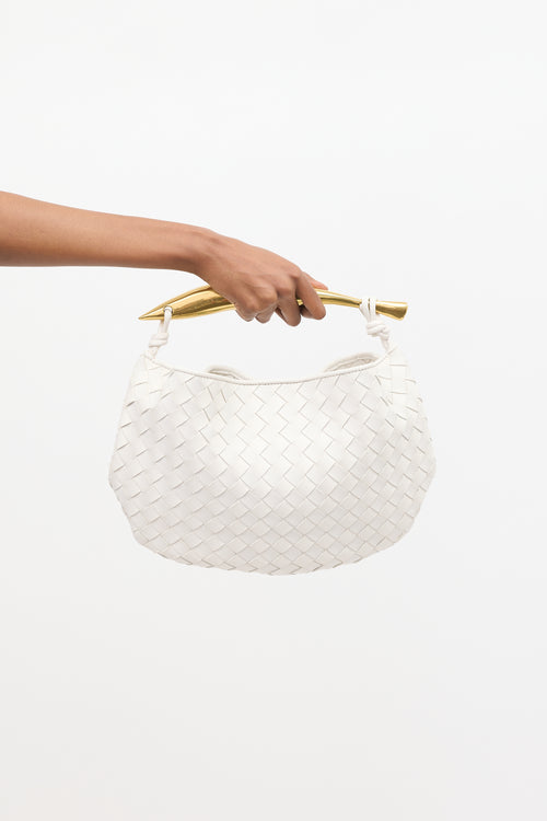 Bottega Veneta Leather Intrecciato Sardine Bag