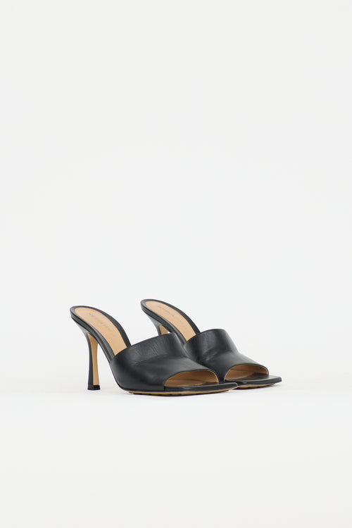 Bottega Veneta Leather Stretch Mule