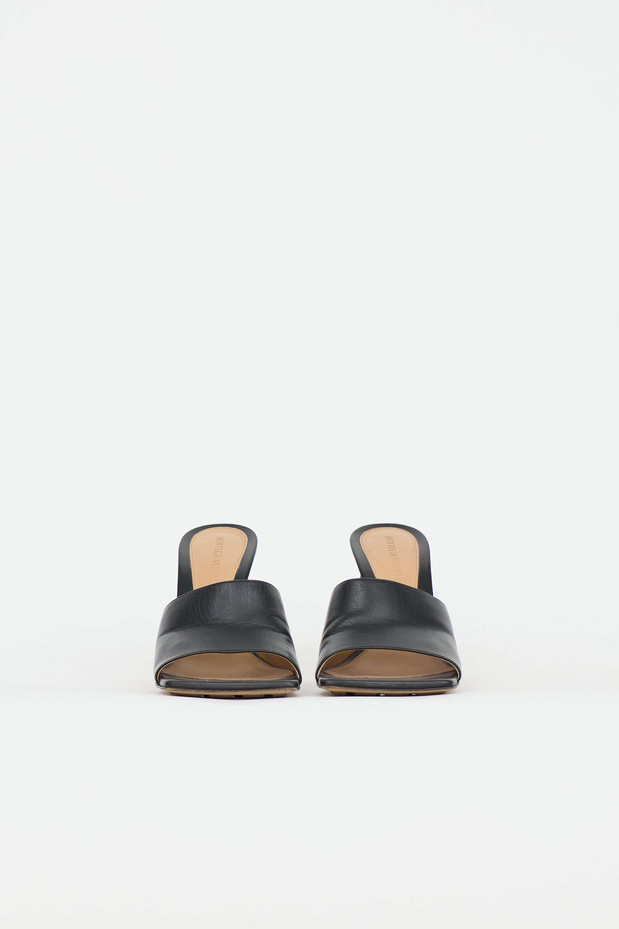 Bottega Veneta Leather Stretch Mule