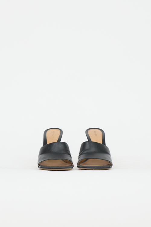 Bottega Veneta Leather Stretch Mule
