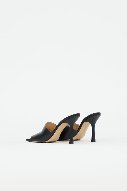 Bottega Veneta Leather Stretch Mule