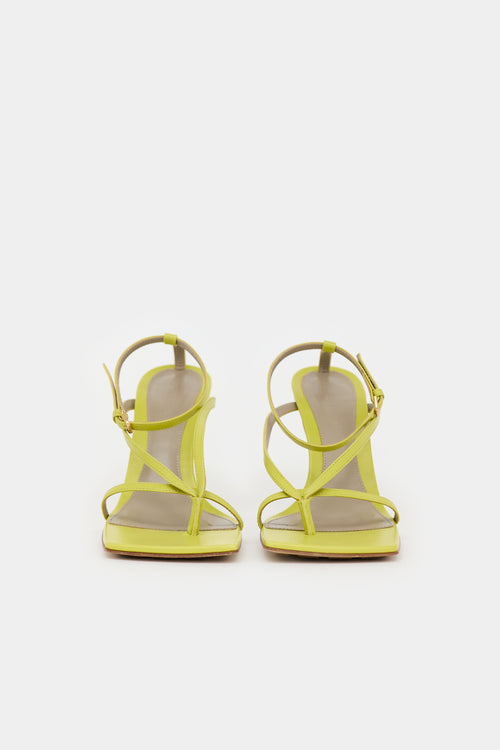 Bottega Veneta Leather Stretch Strap Sandal