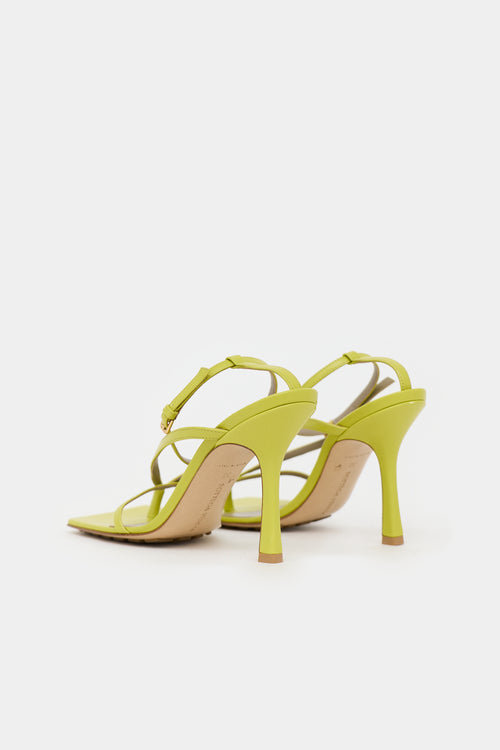 Bottega Veneta Leather Stretch Strap Sandal