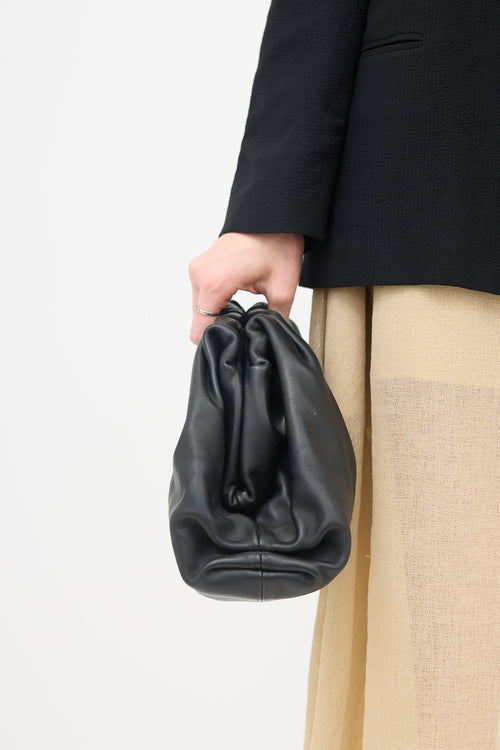 Bottega Veneta Leather The Pouch Clutch